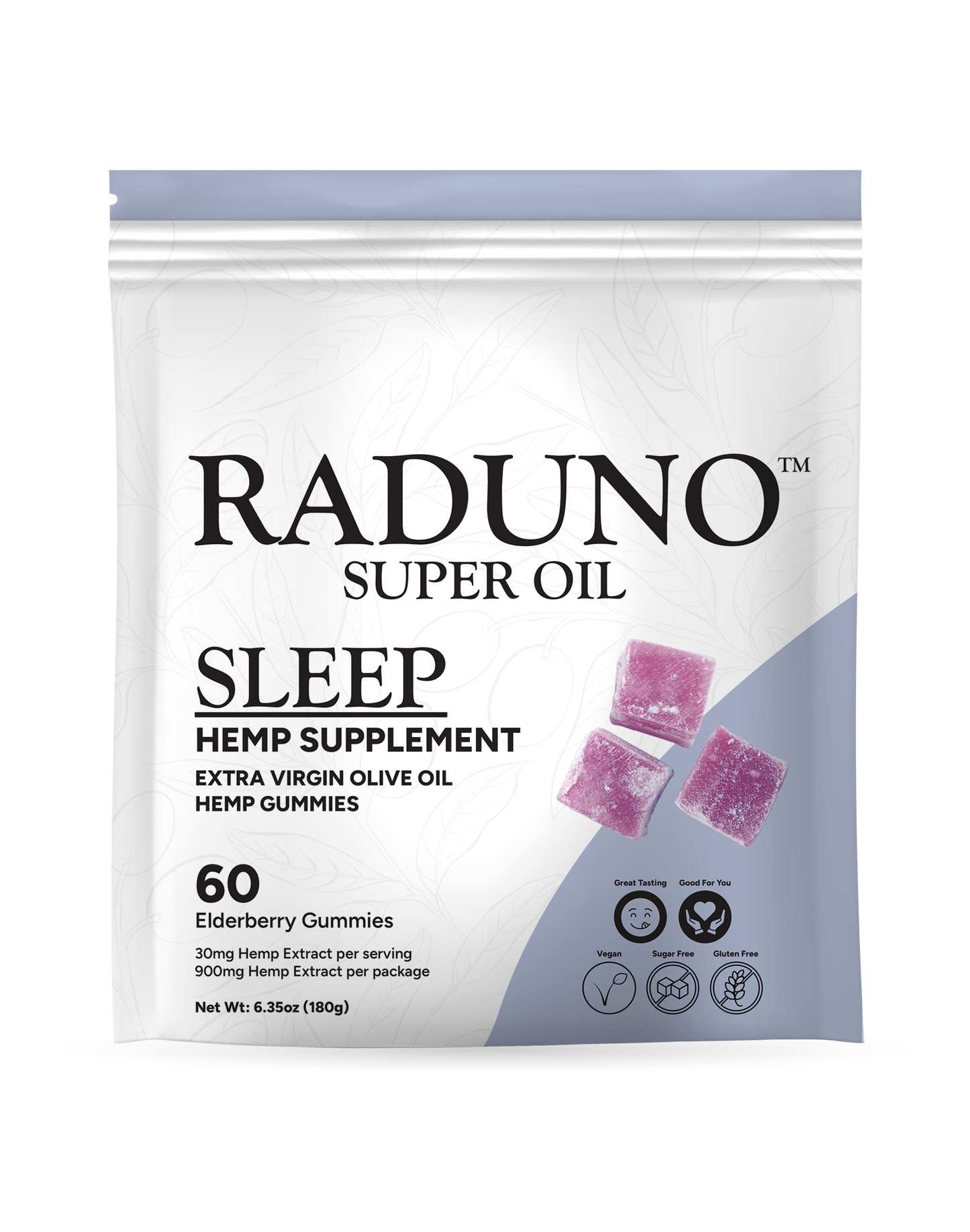 SLEEP - Hemp Infused Extra Virgin Olive Oil Gummies
