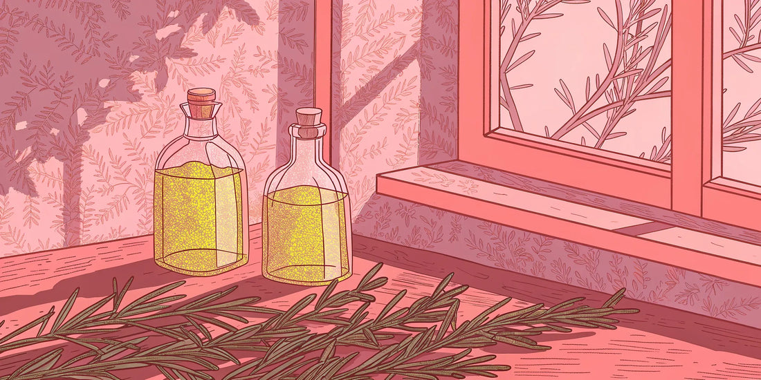 A bottle of CBD olive oil next to a CBD tincture, comparing the two wellness options.