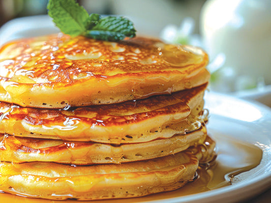 Special Pancakes and Syrup