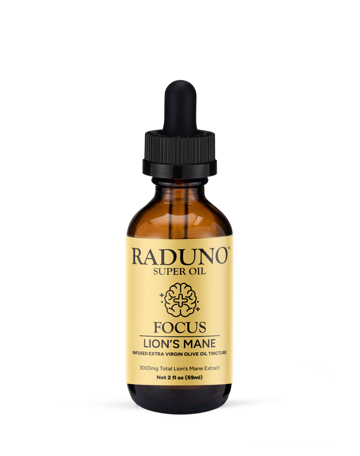 FOCUS - Mushroom Infused Extra Virgin Olive Oil Tincture